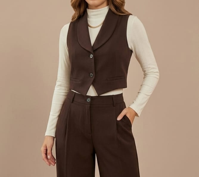 Chaleco Sastrero Liso 